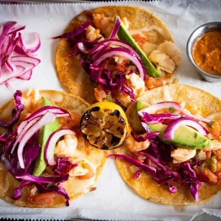 Shrimp Tacos.