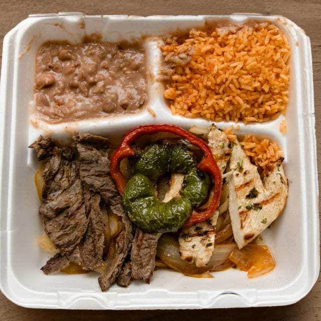 Chicken-Beef Fajitas.