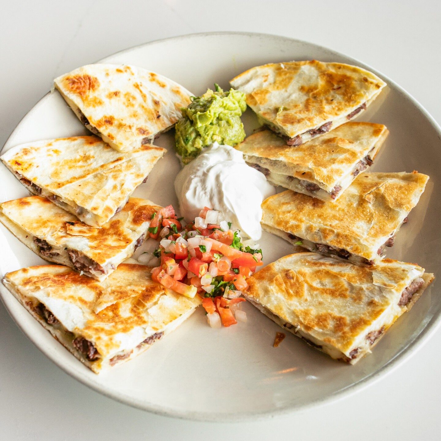 Quesadillas.