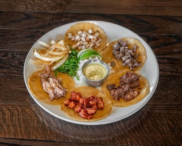 Tacos Al Carbon.